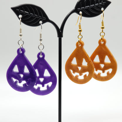 Pumpkin Dangle Earrings