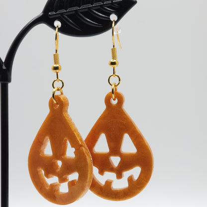 Pumpkin Dangle Earrings