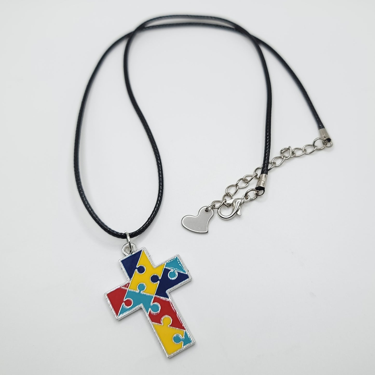 Autism Awareness Necklace - Cross